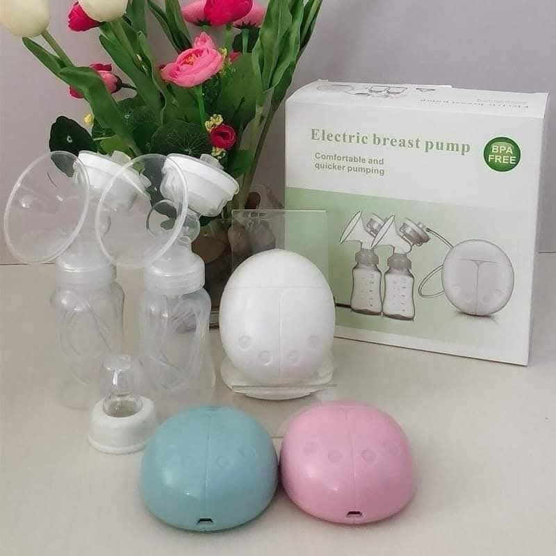Baby Electric Breast Pump with two feeder