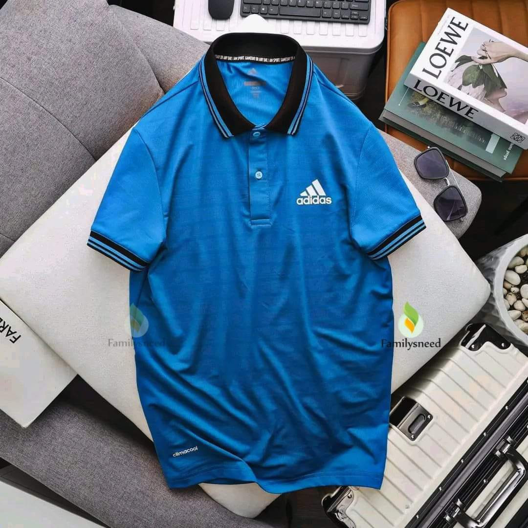 Men's Premium polo shirt.