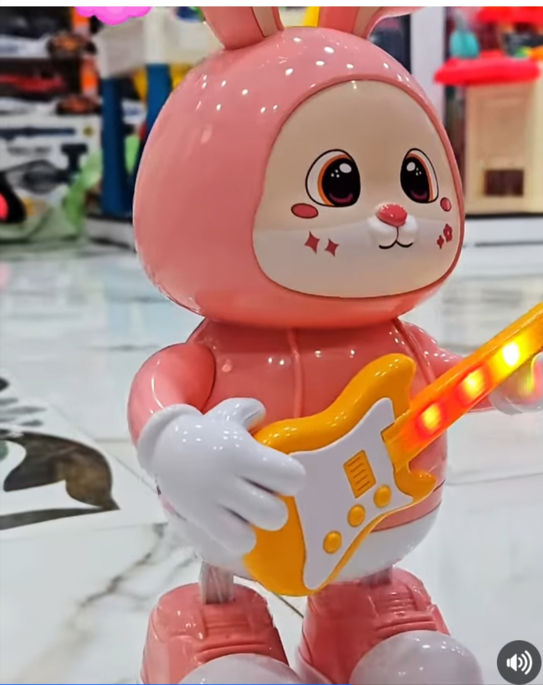 Rabbit Guitarist Musical Toy.