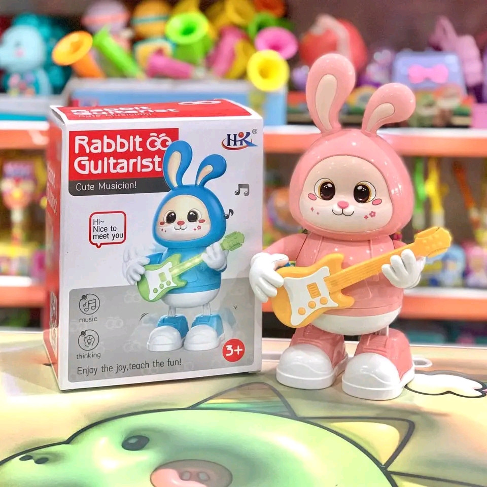 Rabbit Guitarist Musical Toy.