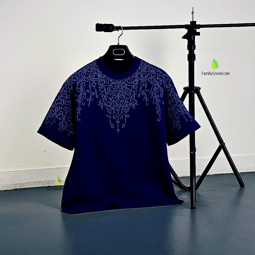 China Coss terry cotton Drop shoulder.