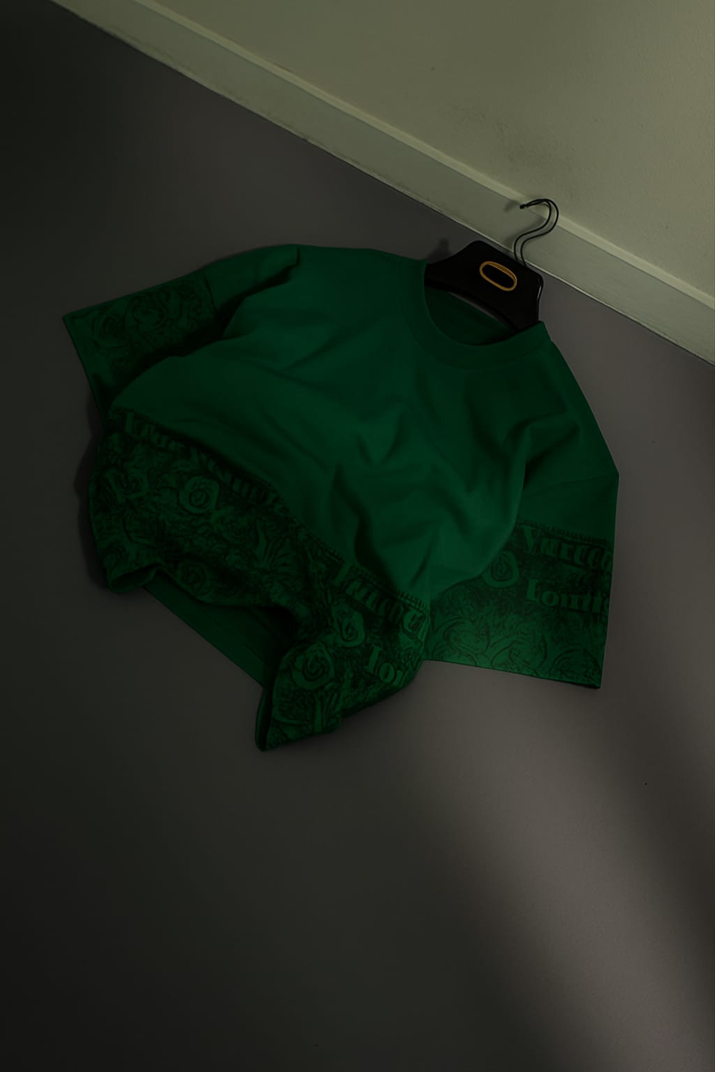 China Coss terry cotton Drop shoulder.