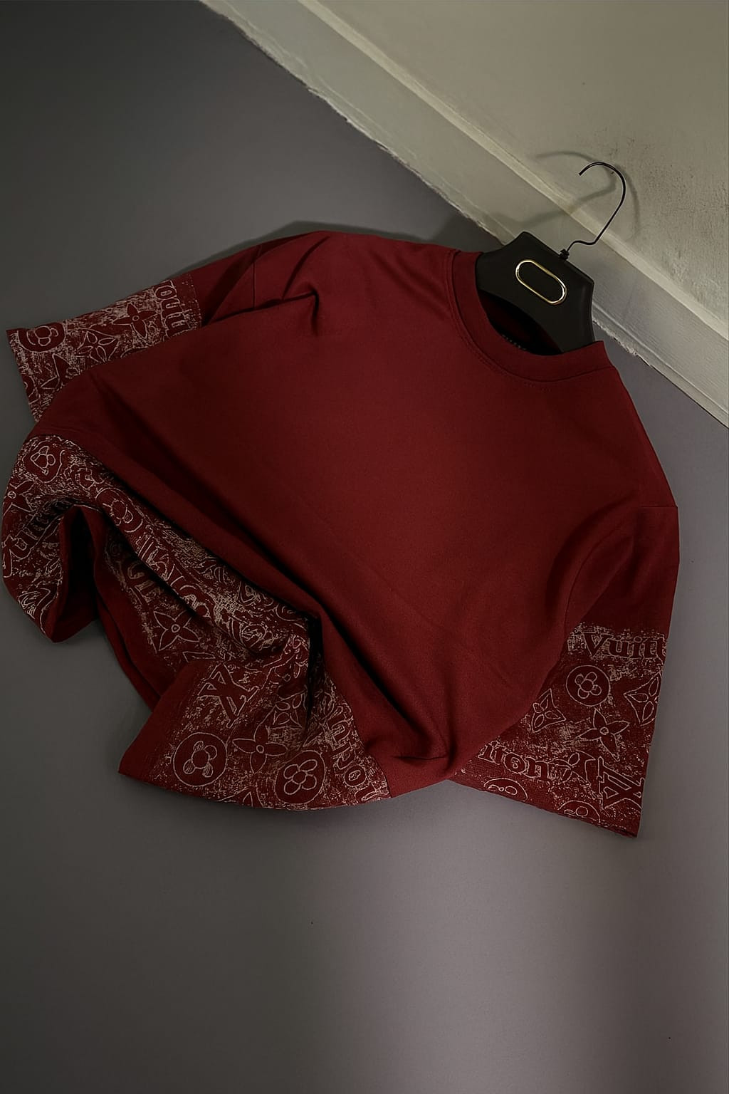 China Coss terry cotton Drop shoulder.