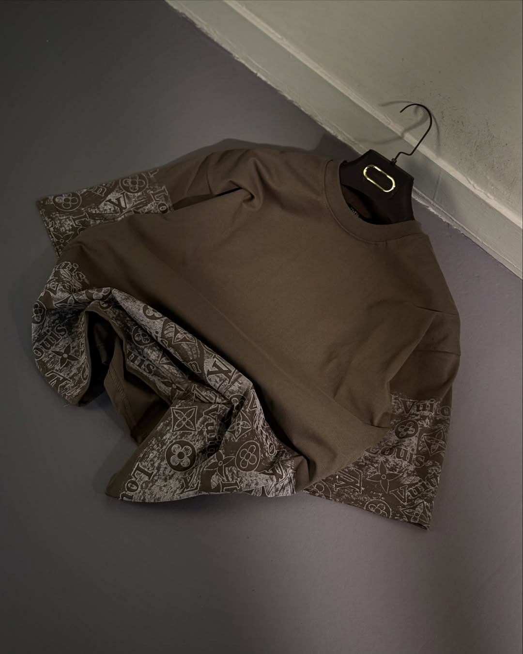China Coss terry cotton Drop shoulder.