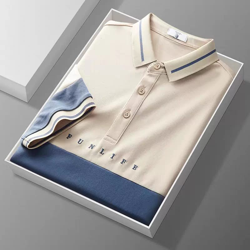 Men's premium Pk polo shirt.