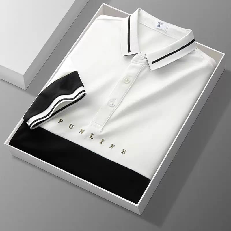 Men's premium Pk polo shirt.