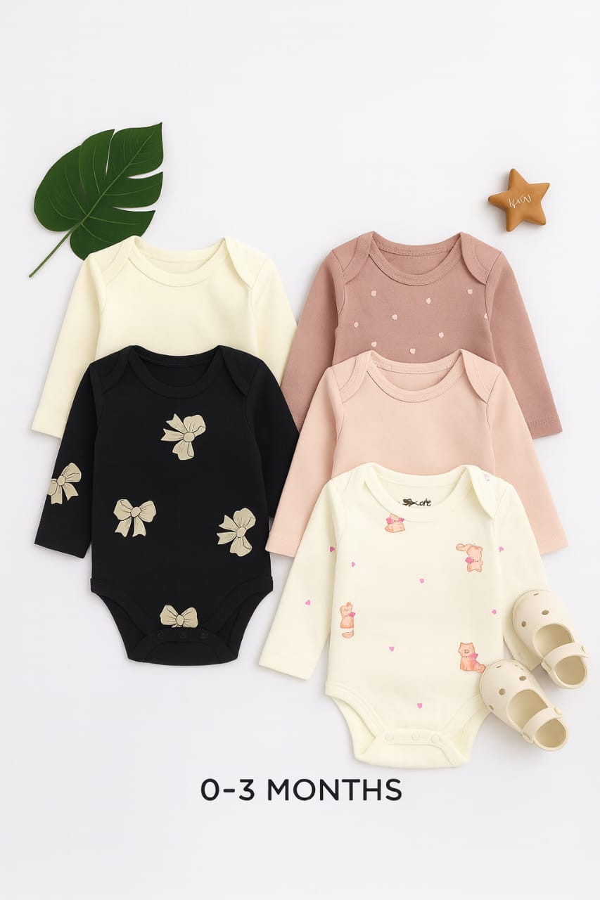 বেবি কিপার ৫ পিসের কম্বো,কালার চুজ করার অপশন নেই, ছেলে বাবু না মেয়ে বাবু সিলেক্ট করে দিন প্রতি কালারের এক পিস করে দশ পিসের সেট মিলিয়ে দিব ইনশাল্লাহ৷