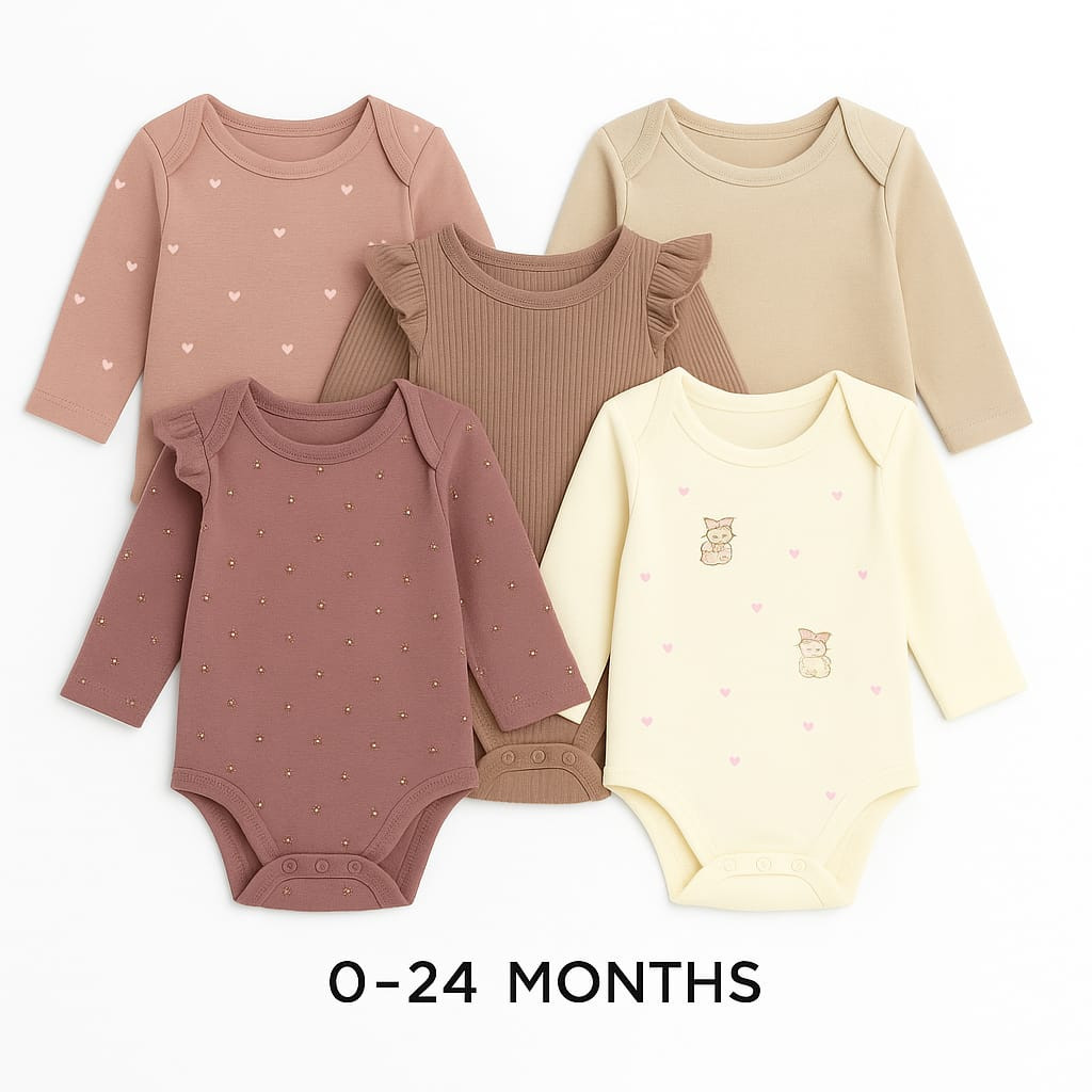 বেবি কিপার ৫ পিসের কম্বো,কালার চুজ করার অপশন নেই, ছেলে বাবু না মেয়ে বাবু সিলেক্ট করে দিন প্রতি কালারের এক পিস করে দশ পিসের সেট মিলিয়ে দিব ইনশাল্লাহ৷