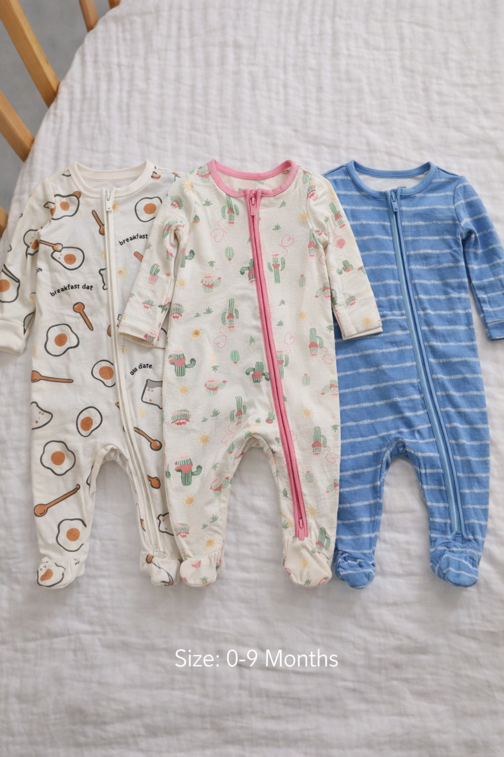 বেবি লং রম্পার 3 পিসের কম্বো।