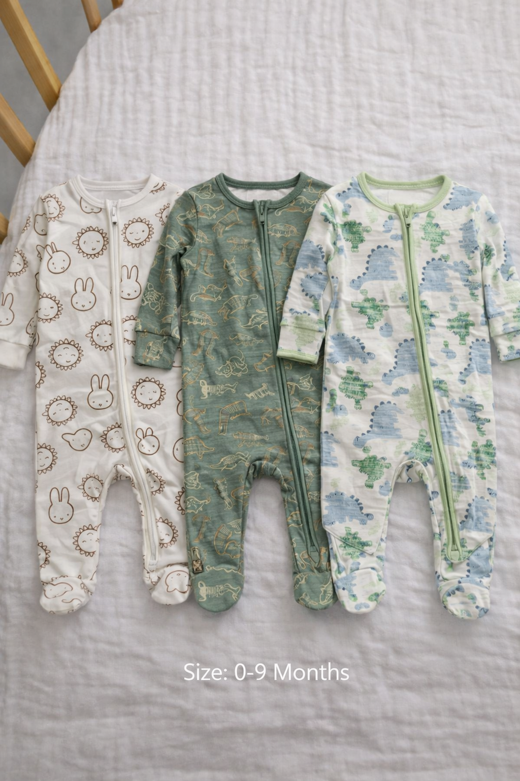 বেবি লং রম্পার 3 পিসের কম্বো।