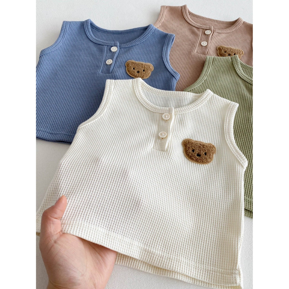 Infant & Toddler Sleeveless set. 3 সেটের কম্বো।