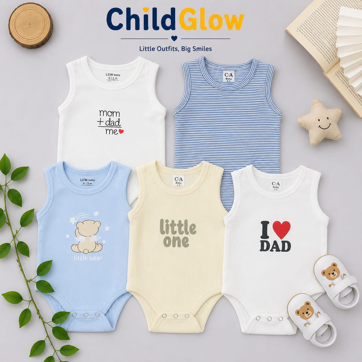 Half sleeve baby keeper 5 piece