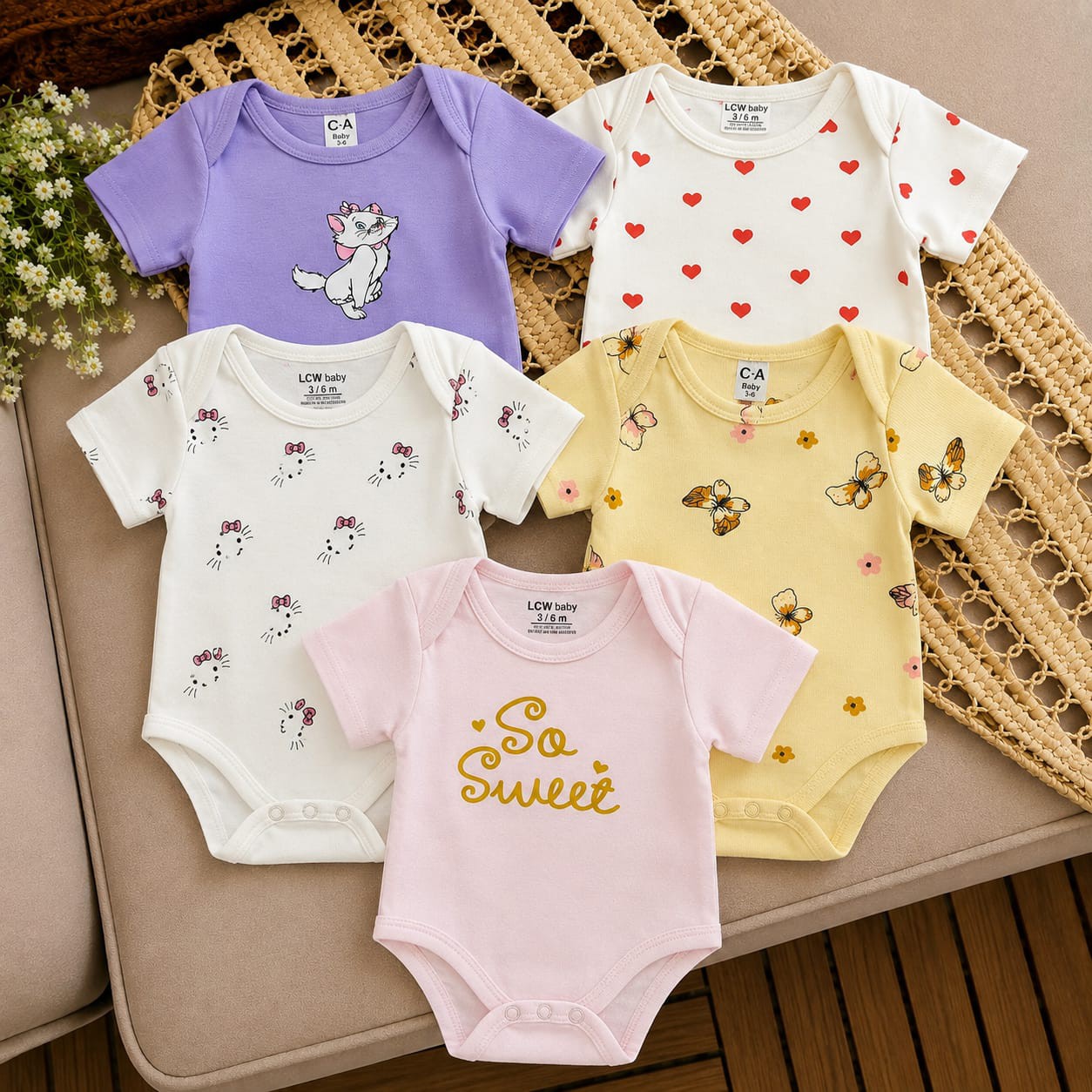 Half sleeve baby keeper 5 piece